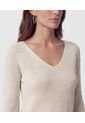 Saco  Para Mujer Cuello V Color Crema Marca Patprimo #30330676 de Patprimo