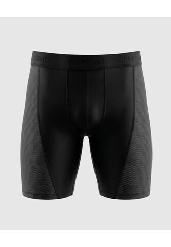 Bóxer Deportivo Con Paneles Laterales  X1 Para Hombre Negro Patprimo Patprimo