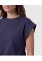 Camiseta  Para Mujer Manga Corta Cuello Redondo Color Azul Marca Patprimo #30098218 de Patprimo