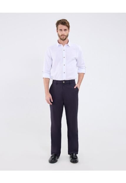 Pantalon Regular   Para Hombre Azul Patprimo