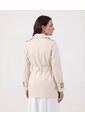 Chaqueta  Para Mujer Trench Color Crema Marca Patprimo #30080620 de Patprimo