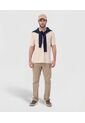 Polo  Manga Corta Con Cuello De Rib  Para Hombre Beige Patprimo de Patprimo