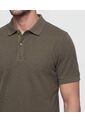 Polo Unicolor Texturizada   Para Hombre Verde Patprimo de Patprimo