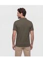 Polo Unicolor Texturizada   Para Hombre Verde Patprimo de Patprimo