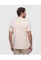 Polo  Manga Corta Unicolor  Para Hombre Beige Patprimo de Patprimo