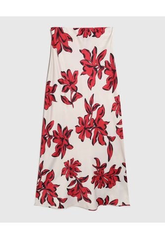 Falda  Para Mujer Medio Color Rojo Marca Patprimo #30140430 Patprimo