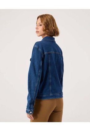 Chaqueta Para Mujer Trucker Color Azul Marca Patprimo #30080581