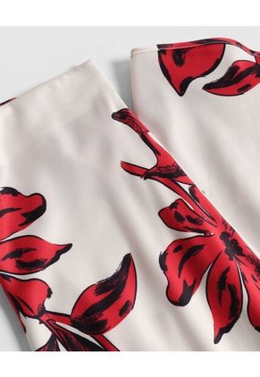 Falda  Para Mujer Medio Color Rojo Marca Patprimo #30140430