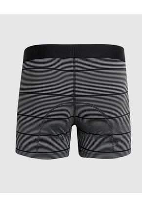 Bóxer Ajustado De Cintura Elástica  X1 Para Hombre Negro Patprimo