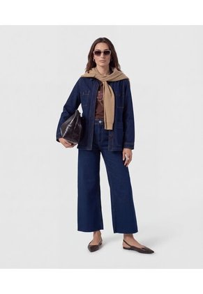 Jean  Para Mujer Culotte Color Azul Marca Patprimo #30167829