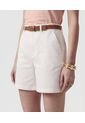 Bermuda  Para Mujer Regular Corto Color Blanco Marca Patprimo #30107825 de Patprimo