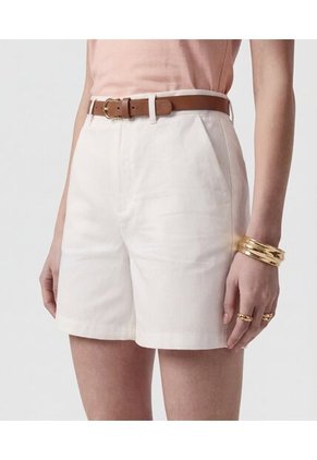 Bermuda  Para Mujer Regular Corto Color Blanco Marca Patprimo #30107825