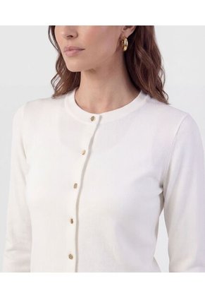 Saco  Para Mujer Cardigan Color Blanco Marca Patprimo #30330675