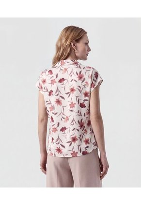 Blusa Para Mujer Manga Corta Color Blanco Marca Patprimo #30128235