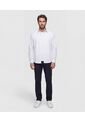 Camisa  Para Hombre Manga Larga Sin Bolsillo Cuello C Color Blanco Marca Patprimo #44017378 de Patprimo