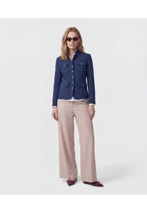 Chaqueta  Para Mujer Desestructurada Color Azul Marca Patprimo #30080607