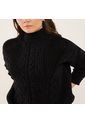 Saco Para Mujer Cuello Alto O Cuello Tortuga Color Negro Marca Patprimo #30330561 de Patprimo