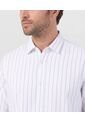 Camisa  Para Hombre Manga Larga Sin Bolsillo Cuello C Color Blanco Marca Patprimo #44017378 de Patprimo