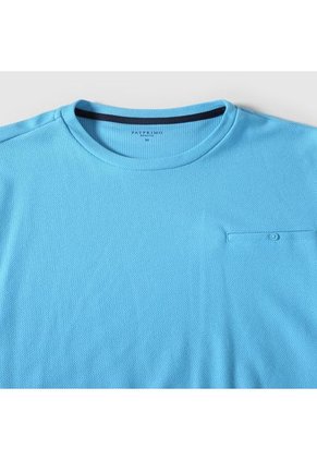 Camiseta Para Hombre Manga Corta Color Azul Oscuro Marca Patprimo #44090836