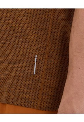 Camiseta Para Hombre Manga Corta Cuello V Color Café Marca Patprimo #44090861