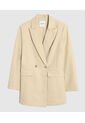 Chaqueta  Para Mujer Blazer Color Beige Marca Patprimo #30080612 de Patprimo