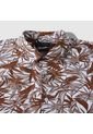 Camisa Para Hombre Manga Corta Sin Bolsillo Color Terracota Marca Patprimo #44012951 de Patprimo
