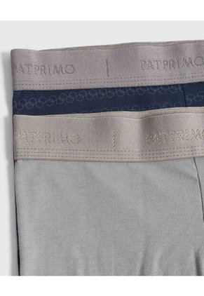 Boxer X2 Para Hombre Fleat Seamer Medio Color Negro Marca Patprimo #44000530