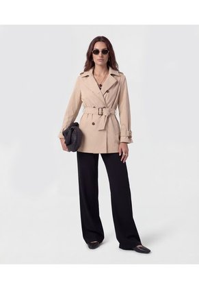 Camiseta  Para Mujer Manga Sisa Cuello Redondo Color Negro Marca Patprimo #30098214