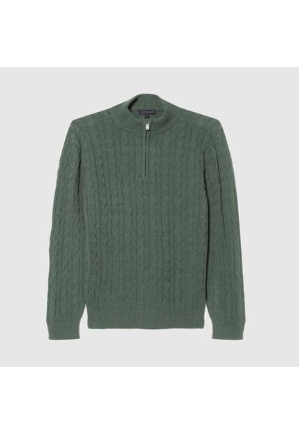 Saco Cuello Alto O Cuello Tortuga Hombre Patprimo Verde 44330202-76819