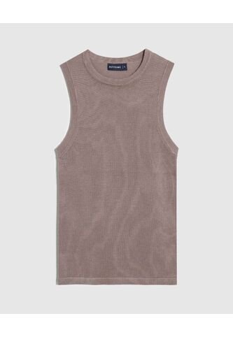 Camiseta  Para Mujer Manga Sisa Cuello Redondo Color Café Marca Patprimo #30093867 Patprimo