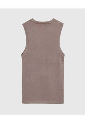 Camiseta  Para Mujer Manga Sisa Cuello Redondo Color Café Marca Patprimo #30093867