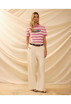 Pantalón  Para Mujer Moda Color Crema Marca Patprimo #30078224