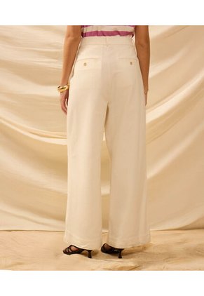 Pantalón  Para Mujer Moda Color Crema Marca Patprimo #30078224