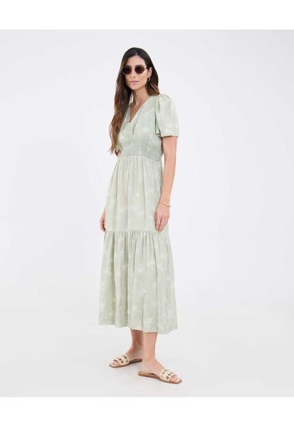 Vestido Para Mujer M/C Medio Color Verde Marca Patprimo #30171050