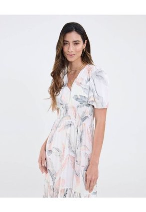 Vestido Para Mujer M/C Medio Color Blanco Marca Patprimo #30171050