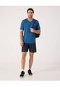 Camiseta Unicolor Deportiva   Para Hombre Azul Patprimo de Patprimo