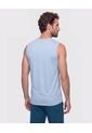Camiseta Deportiva Unicolor   Para Hombre Azul Patprimo de Patprimo