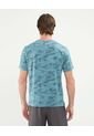 Camiseta Manga Corta Unicolor Texturizada  Para Hombre Verde Patprimo de Patprimo