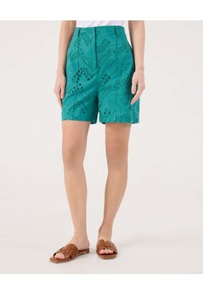 Short Para Mujer Multiusos Plano Color Verde Marca Patprimo #30190074