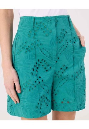 Short Para Mujer Multiusos Plano Color Verde Marca Patprimo #30190074