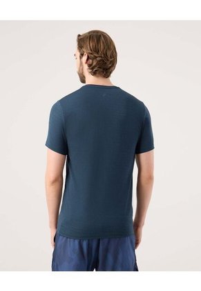 Camiseta Manga Corta Jaspeada Para Hombre Verde Patprimo