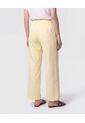 Pantalón Bota Ancha Pretina Ancha   Para Mujer Amarillo Patprimo de Patprimo