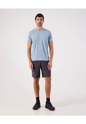 Camiseta Deportiva Cuello Redondo  Para Hombre Azul Patprimo