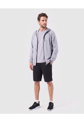 Camiseta Manga Corta Texturizada Para Hombre Gris Patprimo
