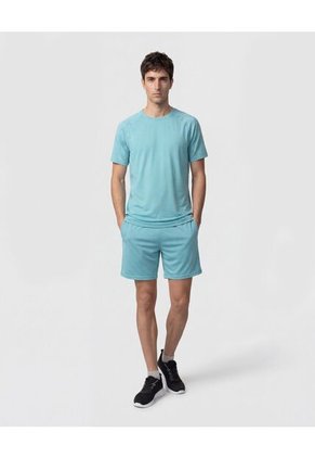Camiseta Deportiva Con Detalle En Mangas   Para Hombre Verde Patprimo