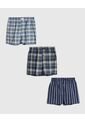 Pack X3 Bóxers Sueltos Estampados  X3 Para Hombre Negro Patprimo de Patprimo