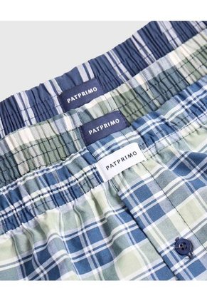 Pack X3 Bóxers Sueltos Estampados X3 Para Hombre Negro Patprimo