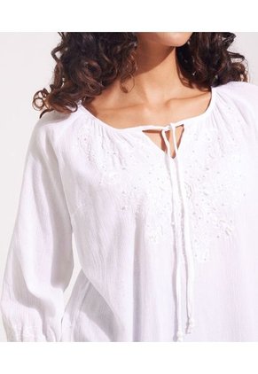 Blusa  Mujer Patprimo Blanco 30120819-1259