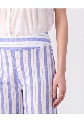 Pantalón De Bota Ancha   Para Mujer Azul Patprimo