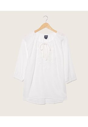 Blusa  Mujer Patprimo Blanco 30120819-1259